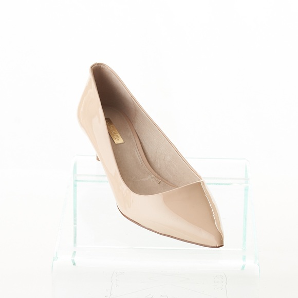 Louise Et Cie Jordyna Patent Pointed Toe Pump Nude - Picture 3 of 9